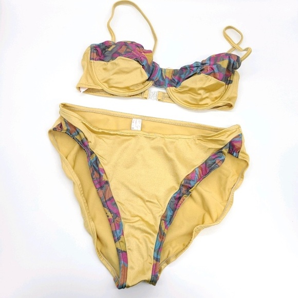 Vintage Other - Vintage High Waisted Bikini Set